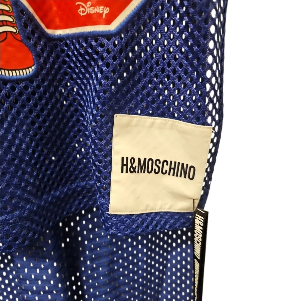 MOSCHINO x H&M | Blue Mesh Disney Mouse Scarf NWT